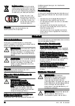 Preview for 74 page of Husqvarna DM 230 Operator'S Manual