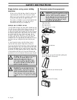 Предварительный просмотр 6 страницы Husqvarna DM 340 Operator'S Manual