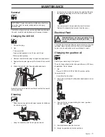 Предварительный просмотр 11 страницы Husqvarna DM 340 Operator'S Manual