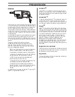 Предварительный просмотр 18 страницы Husqvarna DM 340 Operator'S Manual