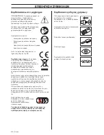 Предварительный просмотр 44 страницы Husqvarna DM 340 Operator'S Manual