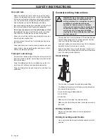 Preview for 8 page of Husqvarna DM280 Operator'S Manual