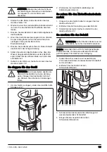 Preview for 121 page of Husqvarna DM400 Operator'S Manual