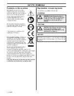 Preview for 2 page of Husqvarna DM650 Operator'S Manual