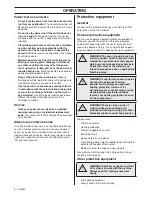 Preview for 8 page of Husqvarna DM650 Operator'S Manual