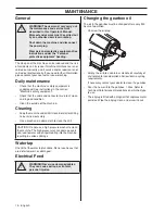 Preview for 14 page of Husqvarna DM650 Operator'S Manual