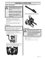 Preview for 63 page of Husqvarna DM650 Operator'S Manual