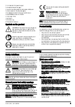 Preview for 3 page of Husqvarna DM700 Operator'S Manual