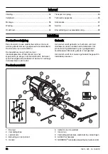 Preview for 52 page of Husqvarna DM700 Operator'S Manual