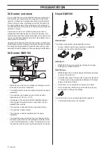 Preview for 8 page of Husqvarna DMS 160 A Operator'S Manual