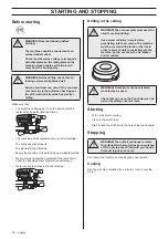 Preview for 12 page of Husqvarna DMS 160 A Operator'S Manual