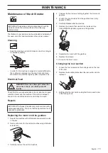 Preview for 15 page of Husqvarna DMS 160 A Operator'S Manual