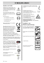 Preview for 36 page of Husqvarna DMS 160 A Operator'S Manual