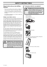 Preview for 6 page of Husqvarna DMS 180 Operator'S Manual