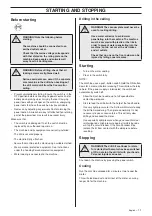 Preview for 11 page of Husqvarna DMS 180 Operator'S Manual