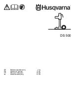 Preview for 1 page of Husqvarna DS 500 Operator'S Manual