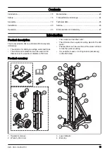 Preview for 15 page of Husqvarna DS 500 Operator'S Manual