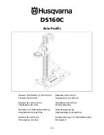 Husqvarna DS160C Operating Instructions Manual предпросмотр