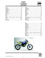 Предварительный просмотр 13 страницы Husqvarna DUAL PURPOSE SM 610 I.E Workshop Manual