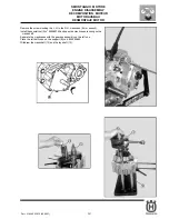 Предварительный просмотр 138 страницы Husqvarna DUAL PURPOSE SM 610 I.E Workshop Manual