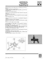 Предварительный просмотр 174 страницы Husqvarna DUAL PURPOSE SM 610 I.E Workshop Manual