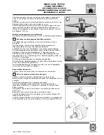 Предварительный просмотр 206 страницы Husqvarna DUAL PURPOSE SM 610 I.E Workshop Manual