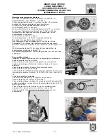 Предварительный просмотр 234 страницы Husqvarna DUAL PURPOSE SM 610 I.E Workshop Manual