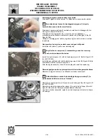 Предварительный просмотр 237 страницы Husqvarna DUAL PURPOSE SM 610 I.E Workshop Manual