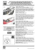 Предварительный просмотр 381 страницы Husqvarna DUAL PURPOSE SM 610 I.E Workshop Manual