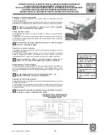 Предварительный просмотр 390 страницы Husqvarna DUAL PURPOSE SM 610 I.E Workshop Manual