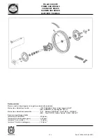 Предварительный просмотр 487 страницы Husqvarna DUAL PURPOSE SM 610 I.E Workshop Manual