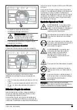 Preview for 83 page of Husqvarna DURATIQ XP6 Operator'S Manual