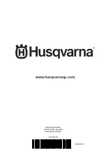 Предварительный просмотр 116 страницы Husqvarna DURATIQ XP6 Operator'S Manual