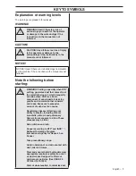 Preview for 3 page of Husqvarna DXR-310 Operator'S Manual