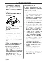 Preview for 22 page of Husqvarna DXR300 Operator'S Manual