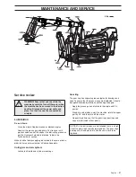 Preview for 41 page of Husqvarna DXR300 Operator'S Manual