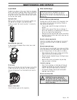 Preview for 43 page of Husqvarna DXR300 Operator'S Manual