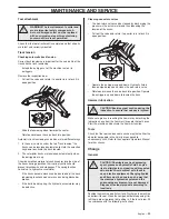 Preview for 45 page of Husqvarna DXR300 Operator'S Manual