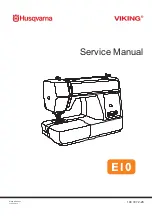 Предварительный просмотр 1 страницы Husqvarna E10 Service Manual