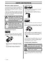 Preview for 4 page of Husqvarna EA 850 Operator'S Manual