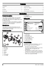 Предварительный просмотр 2 страницы Husqvarna EP 121B Operator'S Manual