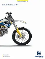 Husqvarna FC 350 2014 Repair Manual preview