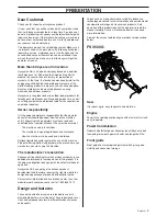 Preview for 5 page of Husqvarna FS 3500 G Operator'S Manual