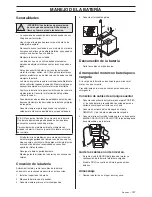 Preview for 157 page of Husqvarna FS 3500 G Operator'S Manual