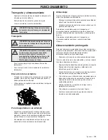 Preview for 165 page of Husqvarna FS 3500 G Operator'S Manual