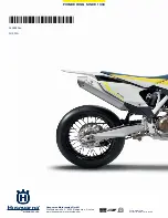 Предварительный просмотр 249 страницы Husqvarna FS 450 2015 Repair Manual