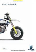 Preview for 1 page of Husqvarna FS 450 2019 Owner'S Manual