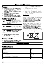 Предварительный просмотр 40 страницы Husqvarna FS 500 E Operator'S Manual