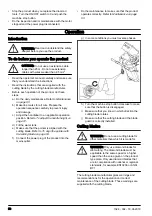 Предварительный просмотр 50 страницы Husqvarna FS 500 E Operator'S Manual