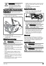 Preview for 47 page of Husqvarna FS 600 E Operator'S Manual